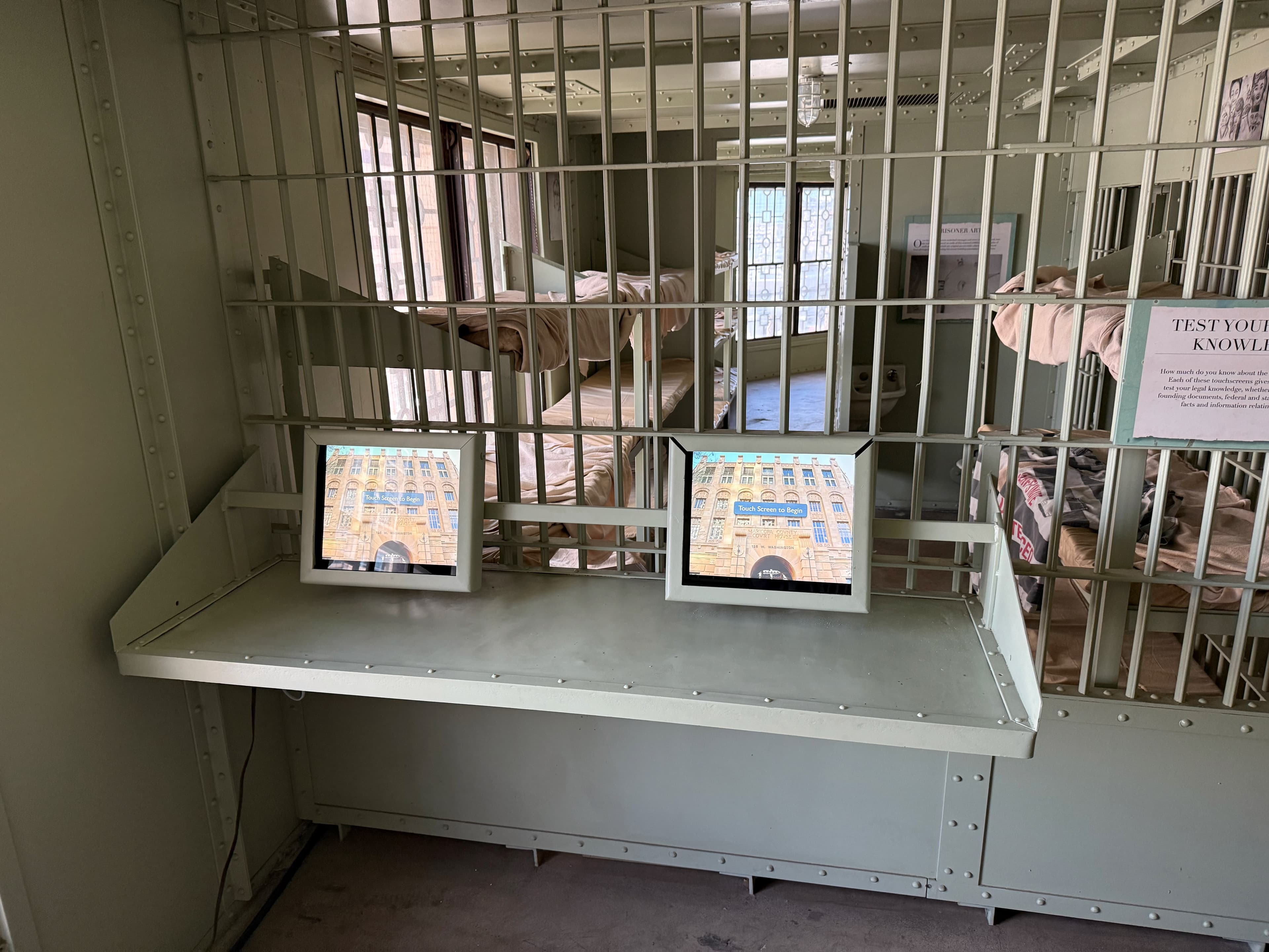 Maricopa County Justice Museum Miranda Quiz