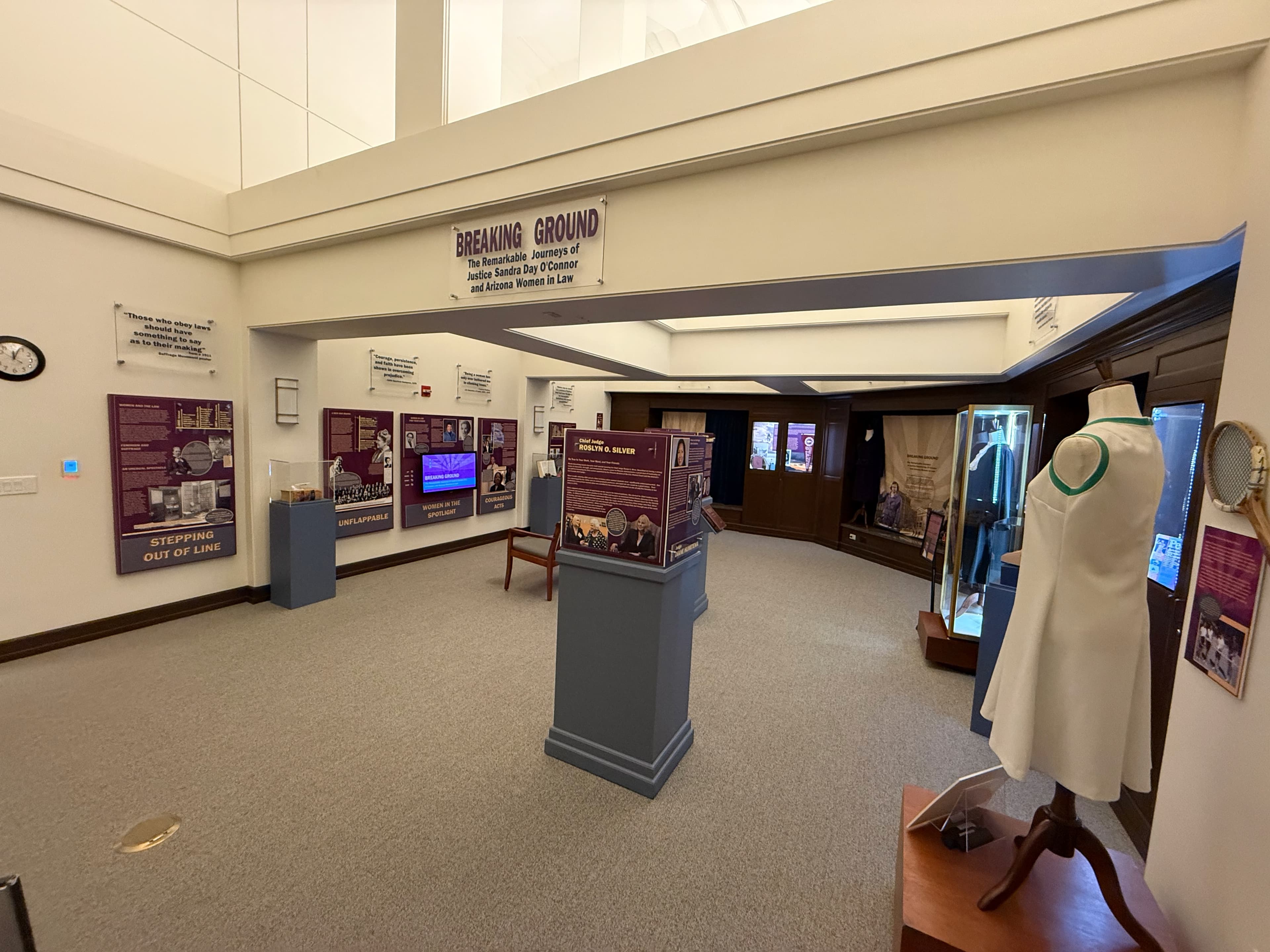 Breaking Ground: Justice Sandra Day O'Connor Exhibit image 4